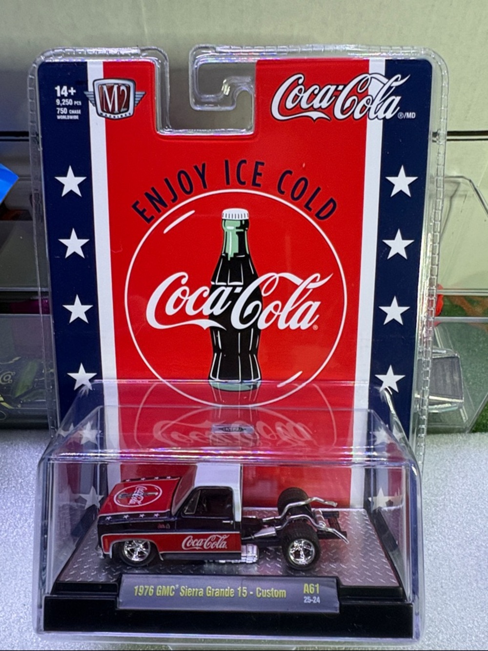 M2 machines 1976 GMC Sierra grande 15 Coca-Cola